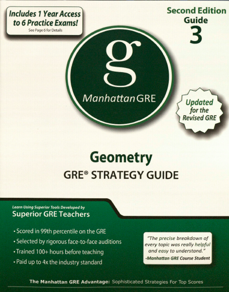 Книга на английском - Manhattan GRE Strategy Guide 3: Geometry - обложка книги скачать бесплатно
